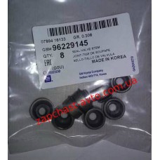 Сальники клапанов Авео GM (к-т 8 шт.)  96229145